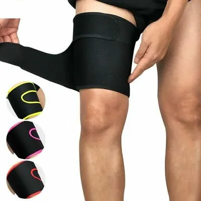 Men's Thigh Sleeve Support Compression Brace Wrap Hamstring Groin Quad ( 1 PC ) • $21.98