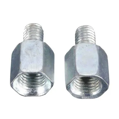 Mirror Adapters 10mm ~ 8mm Motorcycle Scooter Clockwise Threaded Durable Part • $7.40