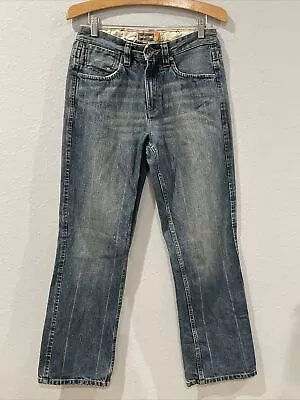 Vintage Hang Ten Denim Jeans Men’s 29x30 Blue 5 Pockets Stone Wash • $19.99