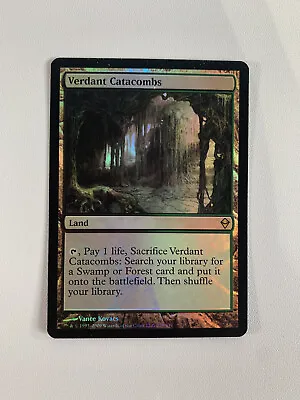 Verdant Catacombs Foil English Zendikar Magic Card MTG • $59.17