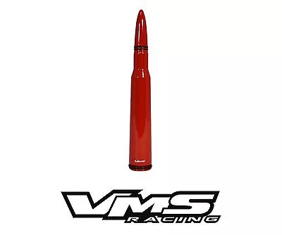Vms Racing 5.5  Cnc Bullet Antenna Red For 00-09 Honda S2000 • $26.95