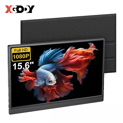 15.6 Inch Small Monitor Portable 1920*1080P HD Display IPS Screen For Laptop PC • $149.99