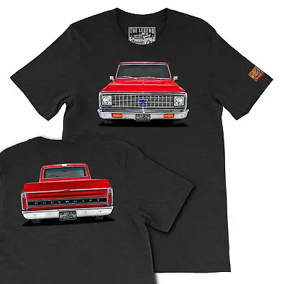 1972 C10 Pickup Truck Custom Tshirts Men's Gift T-shirts  Make Your Own Shirts • $17.99