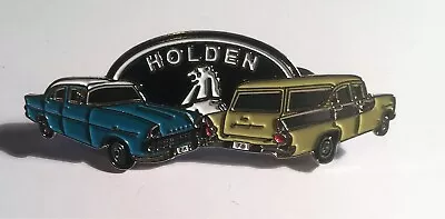 FB EK Holden Duo Quality Metal Car Badge Hat Pin Lapel Pin 2 Clutches BL/YEL • $10