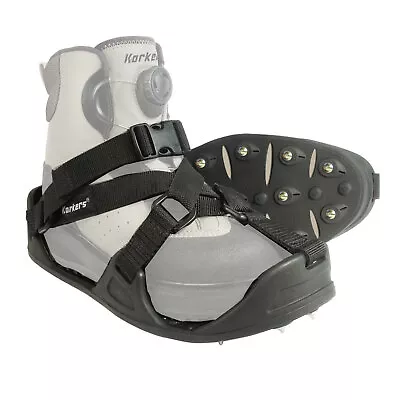 Korkers RockTrax Fly Fishing Cleated Overshoes With 28 Carbide Spikes -All Sizes • $79.99