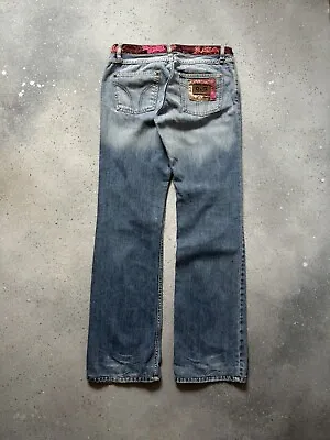 D&G Dolce & Gabbana Vintage Washed Flared Jeans (Size 30) • $59.49