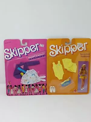 Vintage Mattel Barbie Skipper Doll Fashion Packs So Active Bright & Breezy • $26