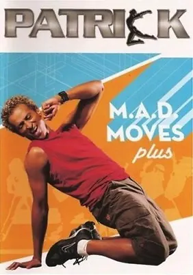 Patrick Goudeau M.a.d. Mad Moves Plus Dance Aerobic Dvd New Sealed Workout • $15.99