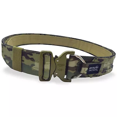 2 Inch Quick Release Tactical Gun Belt Cobra Style Buckle MOLLE Belt - AYIN • $39.95