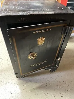 Antique Victor Safe & Lock Co. “Victor Patents” Combination Safe Cincinnati Ohio • $3250