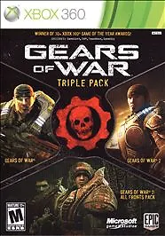 BRAND NEW FACTORY SEALED Gears Of War Triple Pack (Microsoft Xbox 360 2011) • $28.99