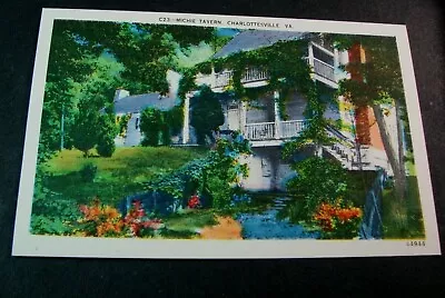 Old Postcards Michie Tavern Charlottesville Va. PA5 • $3
