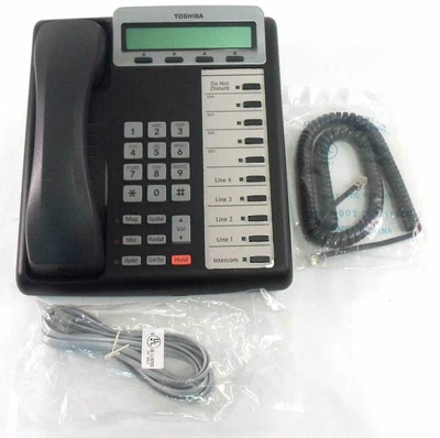 $24.95 • Buy Toshiba DKT3210 SD Phone Business Charcoal Gray Display Tested Warranty Digital