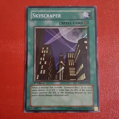 Yugioh Skyscraper CRV-EN048 1st Edition • £4