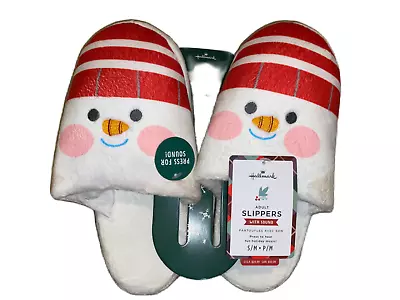 £23.28 • Buy Hallmark Snowman Slippers With Sound Adult Size: S/M, L / XL Christmas NEW