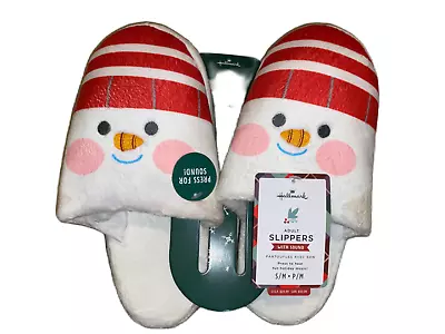 £18.87 • Buy Hallmark Snowman Slippers With Sound Adult Size: S/M, L / XL Christmas NEW