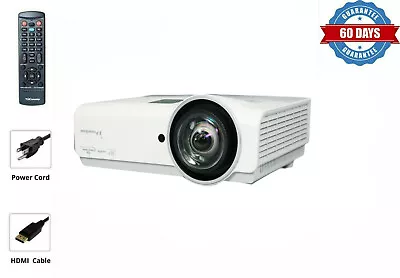 3600 Lumens DLP Projector Short-Throw HD HDMI For Home Theater Cinema W/bundle • $227.03