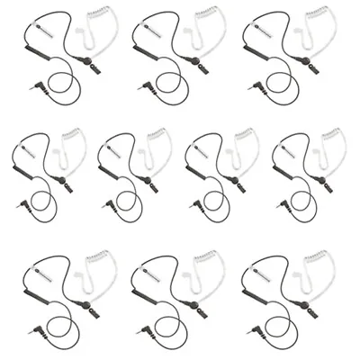 10 X Samsung 3.5mm  Covert Acoustic Listen Receive Only Earpiece Headset • £98.99