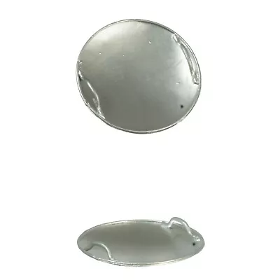 Dollhouse Miniature Metal Round Sled Disc Sliver G8614 • $7.19