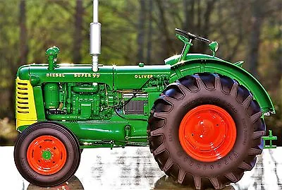 Oliver Farm Tractor 1930s 1940s Vintage Super Machinery 1 12 Model Diecast 99 • $449