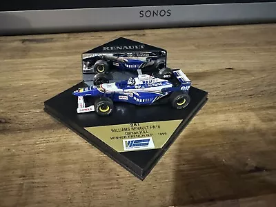 Onyx 1/43 Damon Hill 1996 Williams Renault FW 18 Formula 1 Model • £10