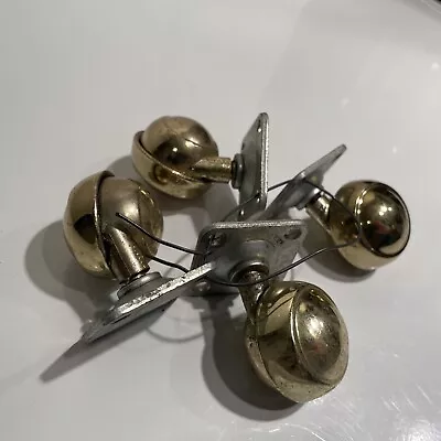 $20 • Buy Vintage Bassick Brass Caster Swivel Wheels