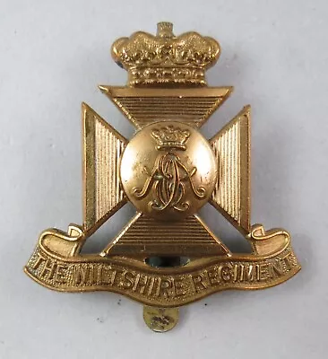 Military Brass Cap Badge The Wiltshire Regiment British Army Infantry • £5.50