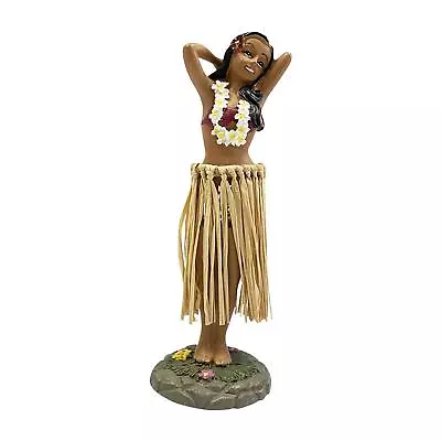Resin Hawaiian Dancing Girl Dashboard Doll Vintage Style For Car Home Posing • $24.48