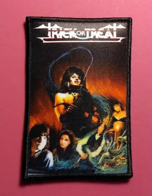 PATCH - Trick Or Treat / Horror Movie - Iron-on - Heavy Metal Sammi Curr 80s • $5.99