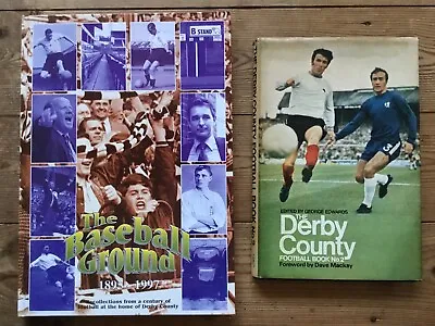 £9.99 • Buy The Baseball Ground 1895 - 1997  + Derby County Football Book No 2