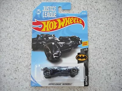 2018 Hot Wheels Die Cast Hw Batman Justice League Batmobile Car 211  • $7.99