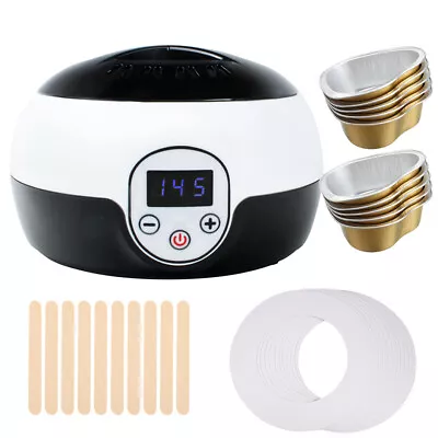 Wax Warmer Heater Hair Removal Depilatory LCD Display Smart Waxing Machine 500cc • $25.59