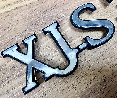 Jaguar Xjs Boot Lid Rear Tailgate Chrome Badge Emblem Coupe Back Original V12 He • £20