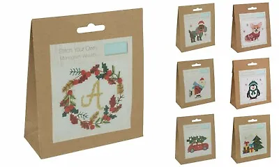 £3.95 • Buy Trimits Christmas Counted Cross Stitch Kit - Beginners Children