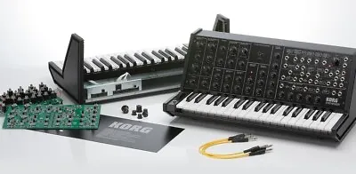 Korg MS-20 Kit Monophonic Analog Synthesizer DIY Kit 2010s - Black • $1300