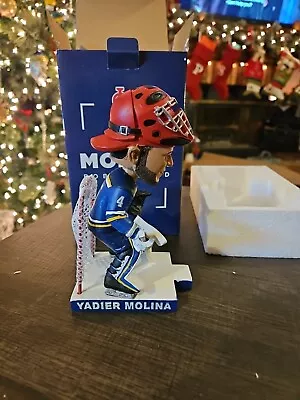 St. Louis Cardinals Yadier Molina Blues Night Bobblehead Theme Night Sga • $57