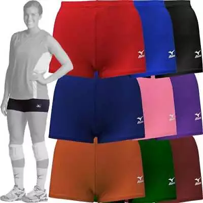 Mizuno Women's Low Rise Vortex Volleyball Shorts 4  Inseam 440202 • $19.99