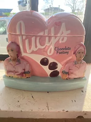 I Love Lucy Cookiejar Collectible Item And Has The Episode Of The Chocolate Fact • $65