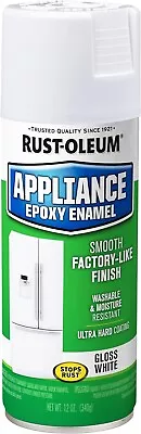 Rust-Oleum 7881830 Specialty Appliance Epoxy Spray Paint 12 Oz White. • $11.72