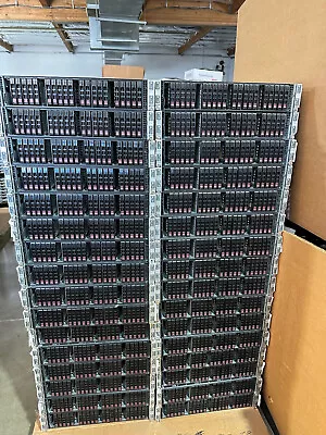 2U 4 Node 24 Bay SFF Server 8x Skylake 128core 1TB DDR4 W HW RAID 5 6  2GB Cache • $4288