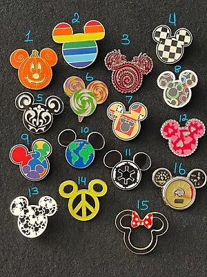 2007 - 2010 Mickey Mouse Icon Pins! 16 Pins In All To Choose From U Pick! • $10