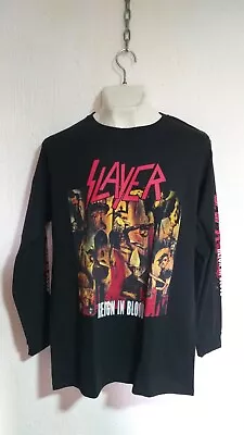 Slayer Reign Blood Long Sleeve T Shirt Thrash Metal Metallica Megadeth Anthrax • $30