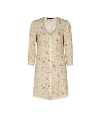 Alexachung Alexa Chung Paisley Crepe Dress- Size 12 • $80