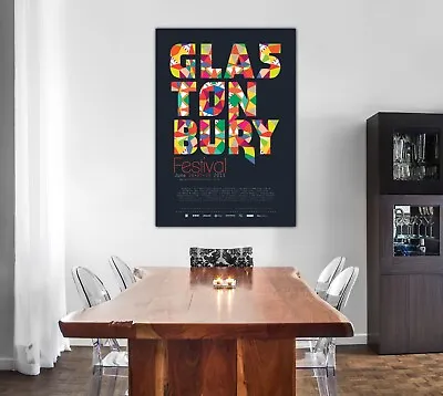 Glastonbury Festival Poster 2013 A4 A3 A2 A1 • £3.99