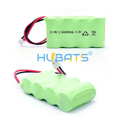 10PCS NiMH 2/3AA 300mAh 4.8v Rechargeable Battery For Light Toy Insect Repeller • £118.80