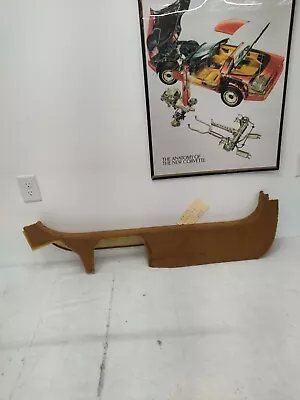 1988-1989 C4 Corvette Driver Side (Left) Door Sill Carpet Trim Panel OEM Saddle • $79.95