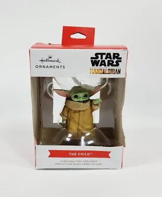 Hallmark 2021 Star Wars Mandalorian The Child Grogu Baby Yoda Ornament  • $11.89