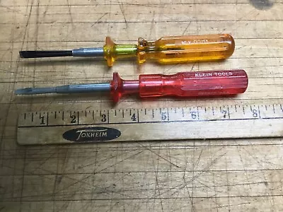 $17.99 • Buy VACO And Klien Slotted Screw Screwdriver  Lot Of 2