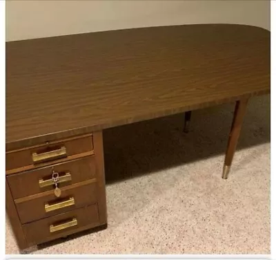 Vintage Mid-Century Jasper Desk • $495