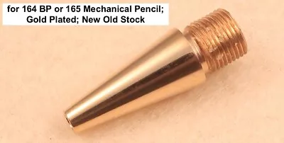 Montblanc Gold Plated Nose Cone Correct For 164 BP & 165 Mechanical Pencil • $34.99